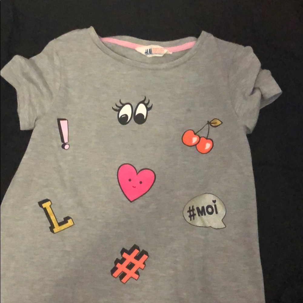 Girls cropped shirt